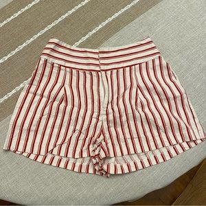 Womens forever 21 size small high waisted striped shorts